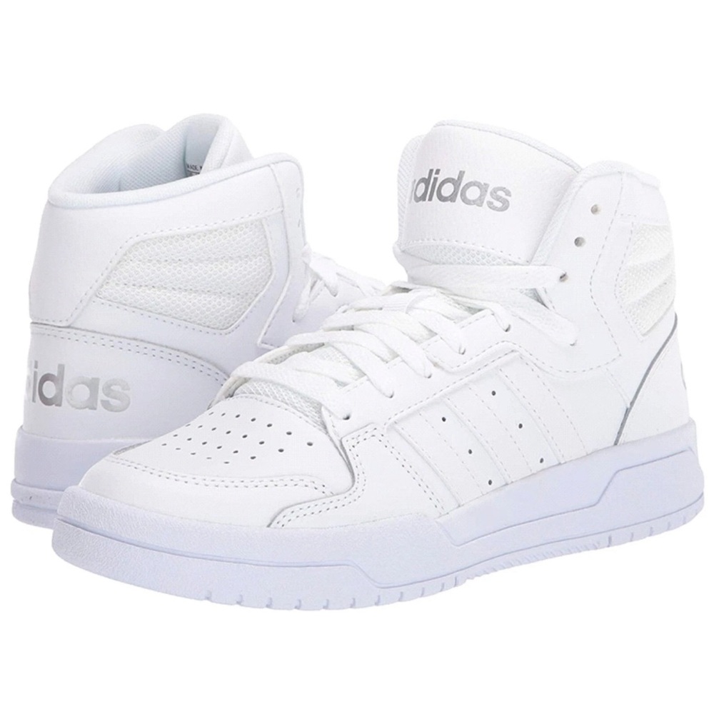 Adidas Women's Entrap High Top Sneaker - White - 8.5 M